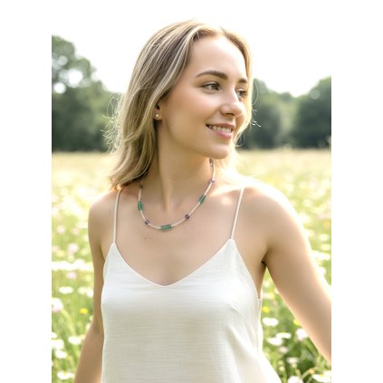 Náhrdelník MÁTA & RŮŽE