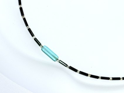 Náhrdelník MÁTA černá