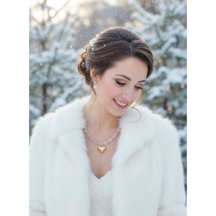 Náhrdelník ZLATÉ SRDCE