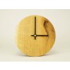 stolni hodiny minimal velke jedinecne dub 2a