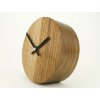 2 drevene stolni hodiny minimal orech bohemjan