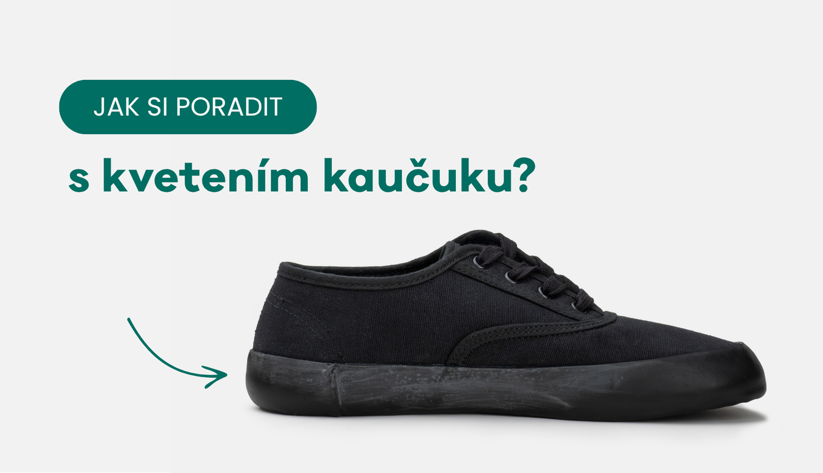 Bílé skvrny na podrážce? Klid – u přírodního kaučuku jsou normální a snadno si s nimi poradíte