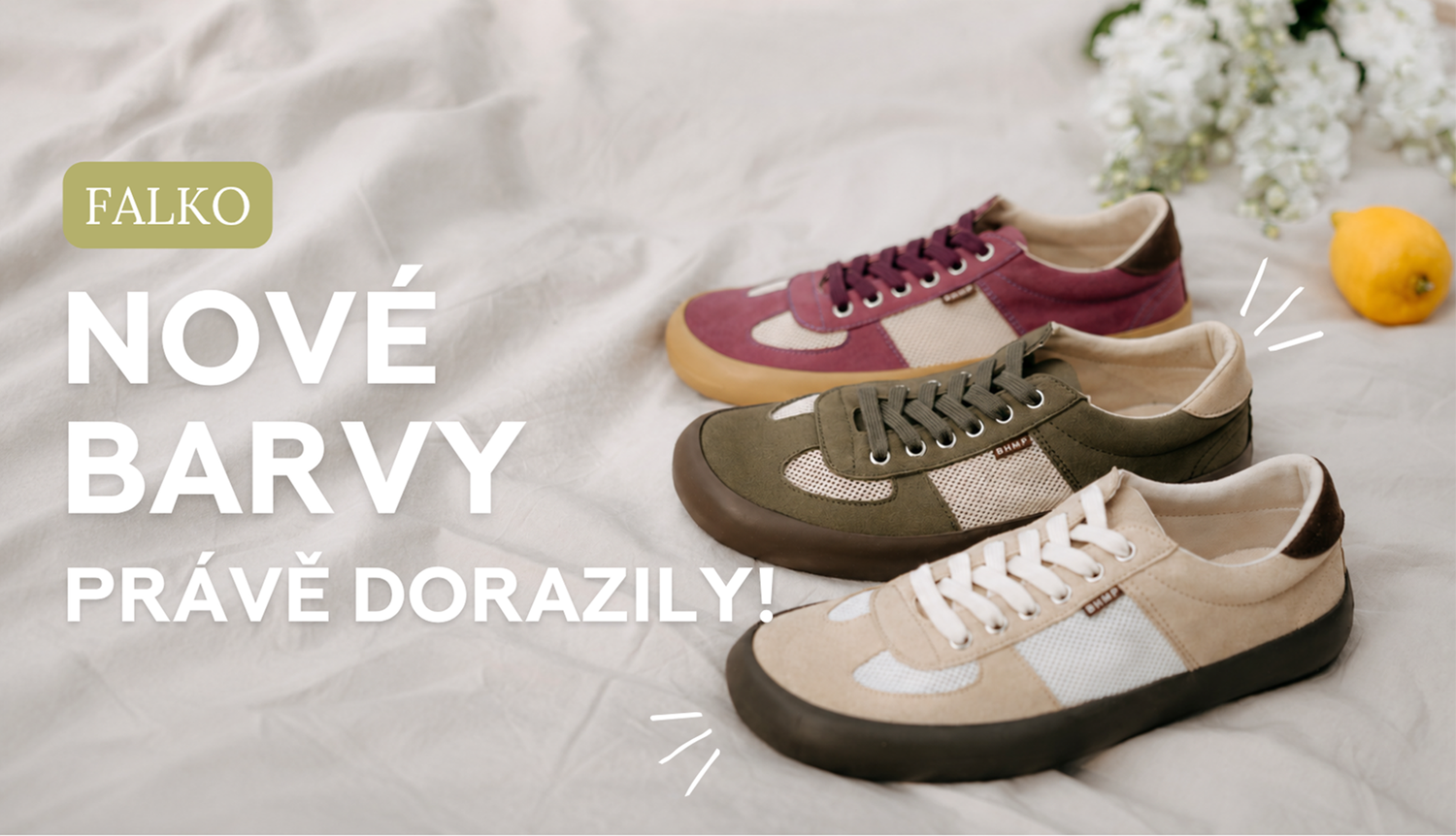 Nové barvy modelu FALKO: Nejlepších barefootů pro letní kroky a horké dny