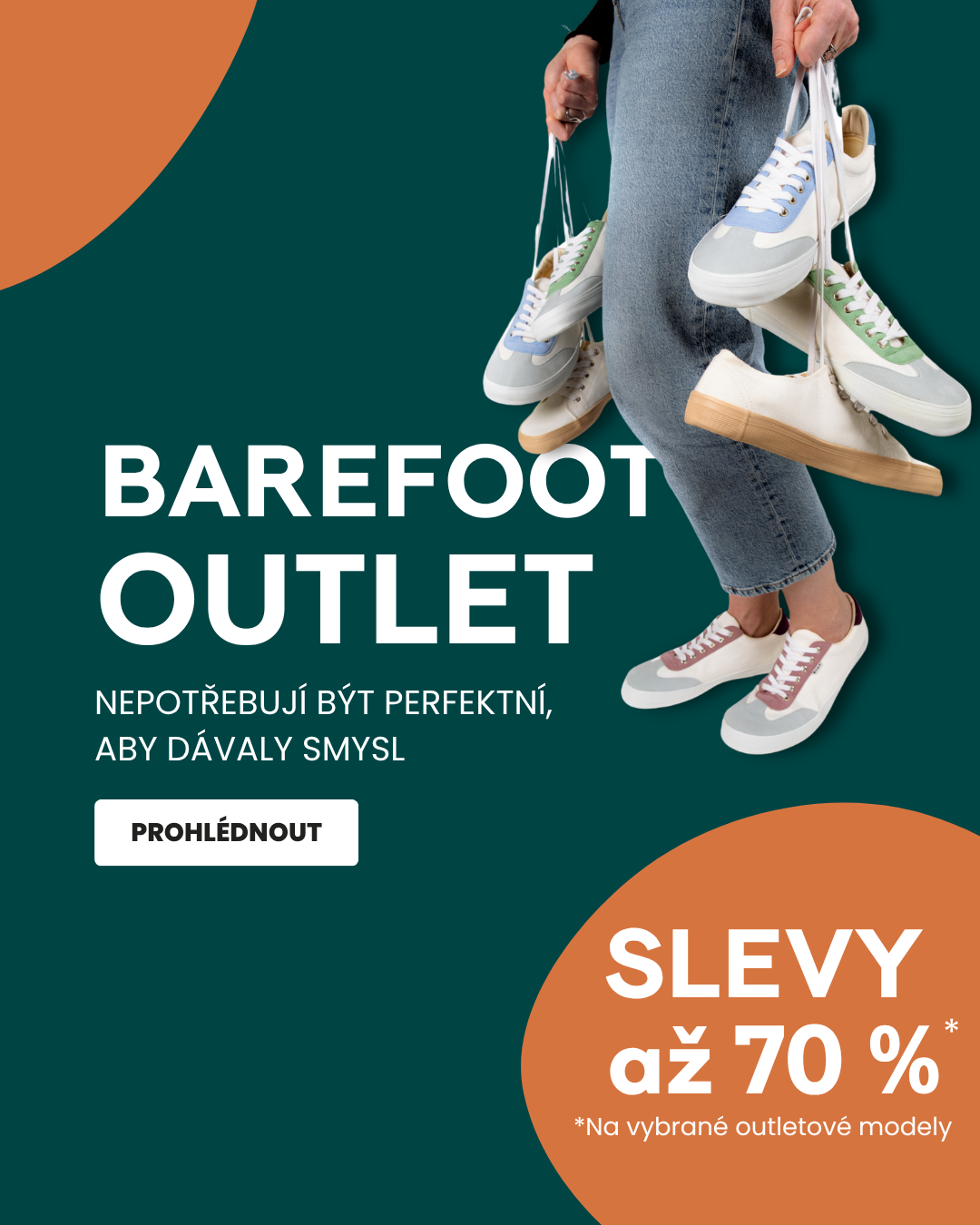 Outlet až 70% sleva