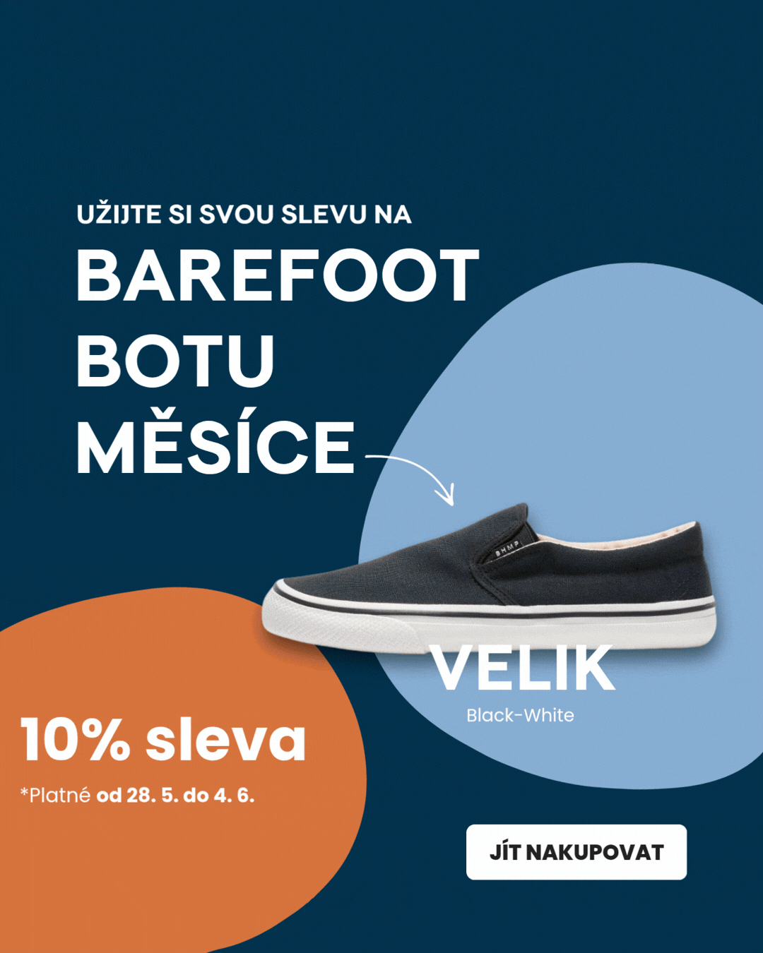 Bota měsíce VELIK 10% sleva