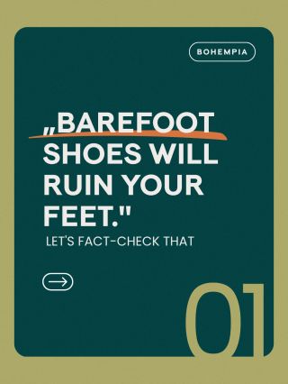 “Barefoot shoes will ruin your feet.” Let’s fact-check that. 👀👣 There are a lot of myths around barefoot shoes — from “you...