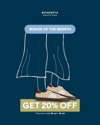 Our next #ShoeOfTheMonth pick is FALKO. 🌬️☀️ The barefoot sneaker made for warm days — light, breathable, and ready for...