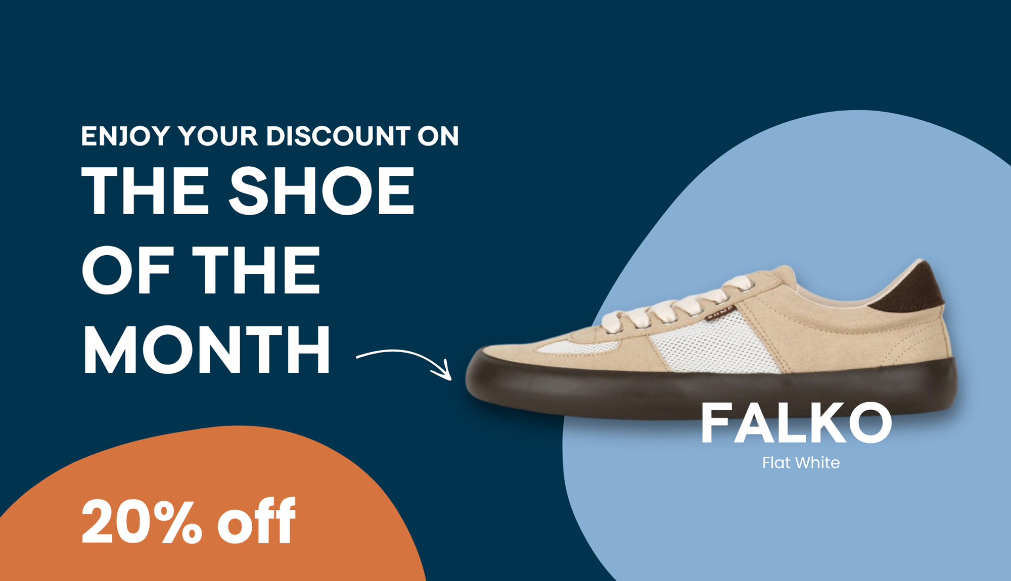 FALKO: Barefoot sneakers that truly breathe. Now with 20% off