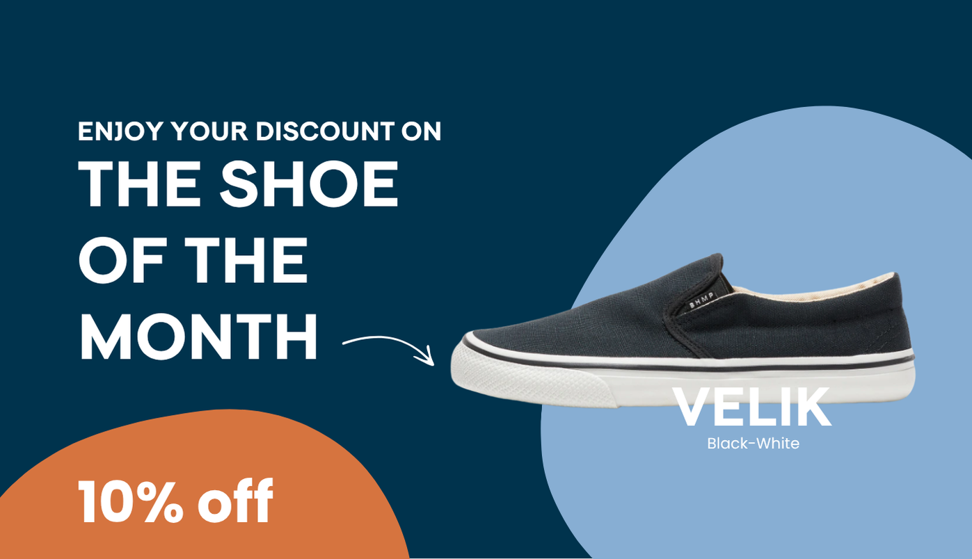 VELIK: Our Favourite Hemp Slip-Ons. Now 10% Off
