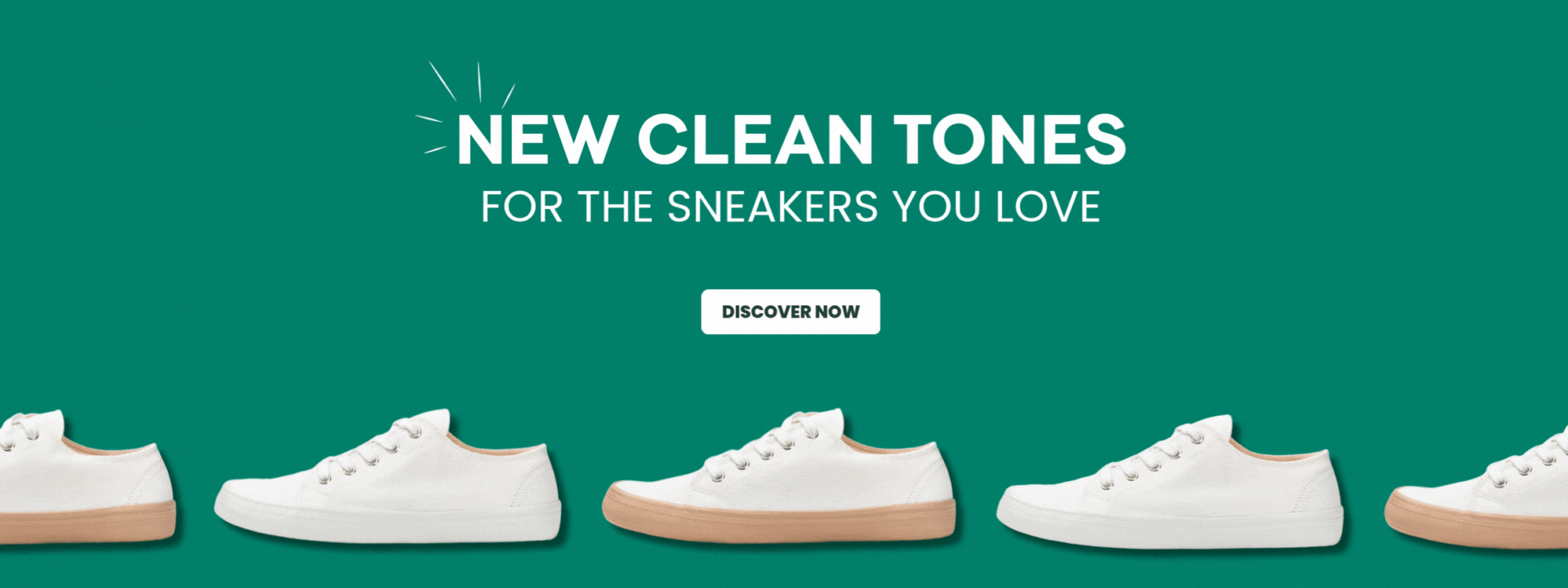 New clean tones for the sneakers you love