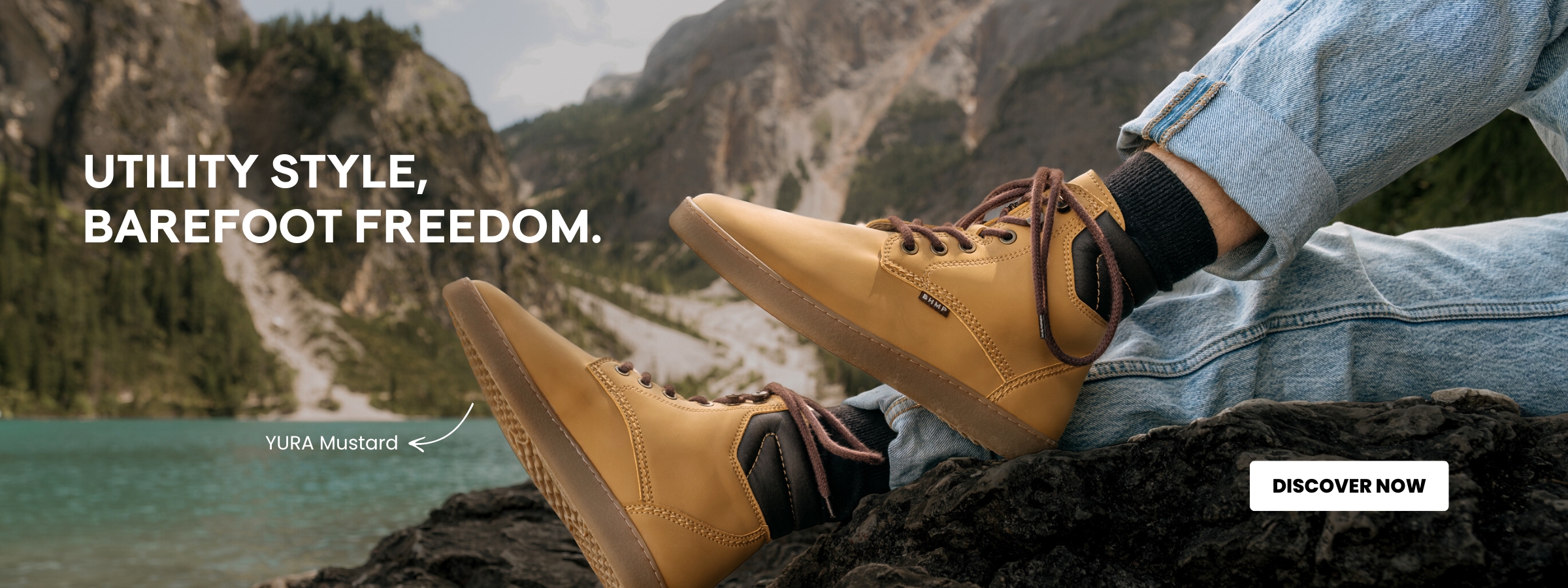 Utility style Barefoot freedom