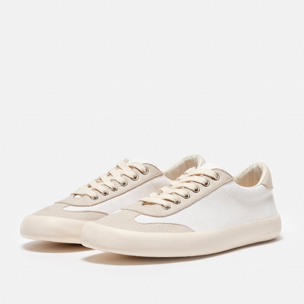 Barefoot shoes FELIX White-Tan - Bohempia®