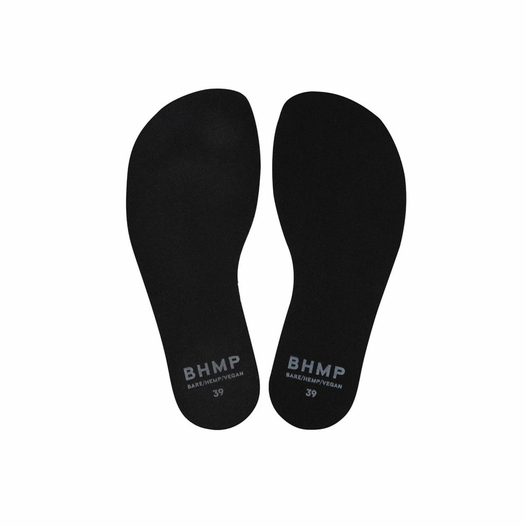 Barefoot shoe insoles Black