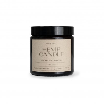 Hemp Oil Candle Chai spice