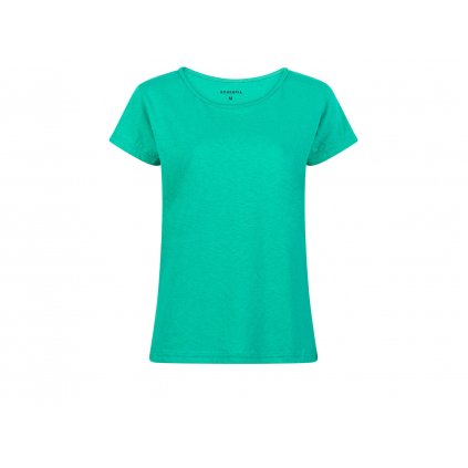 Women's hemp t-shirt BINKA Emerald