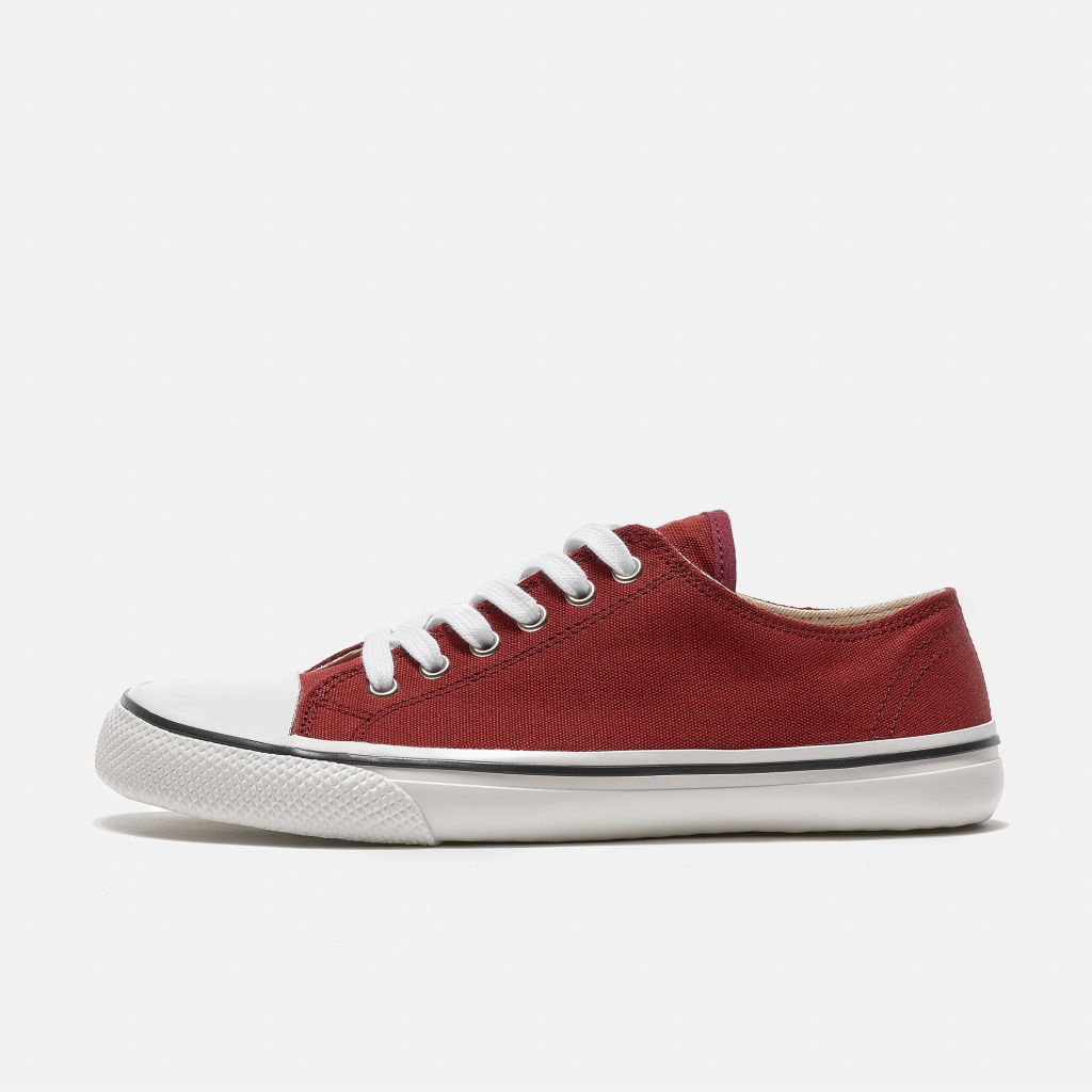 BHMP HERLIK Burgundy-White Shoe size: 44w
