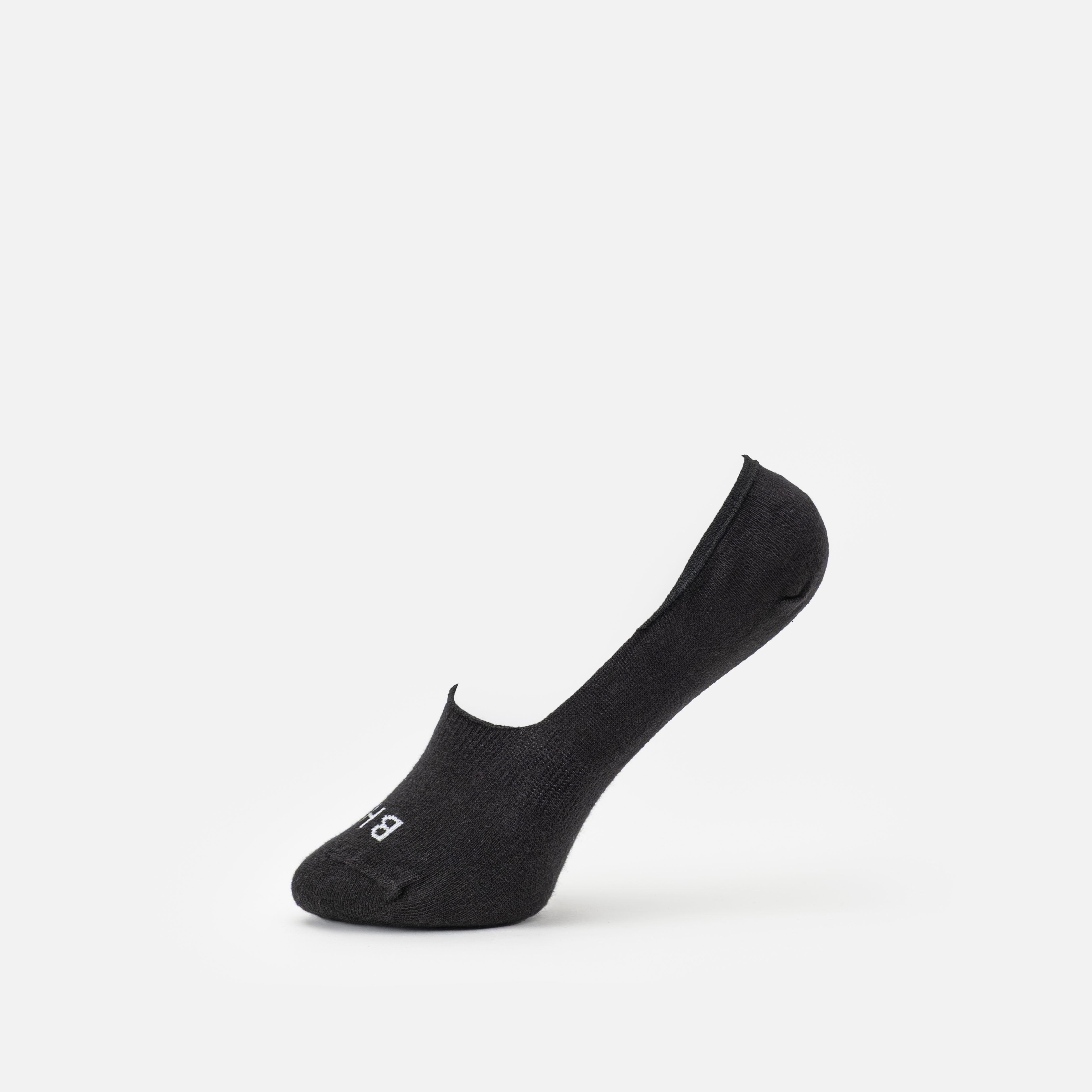 BHMP NO-SHOW Organic Cotton Socks Black Sock size: 44-47