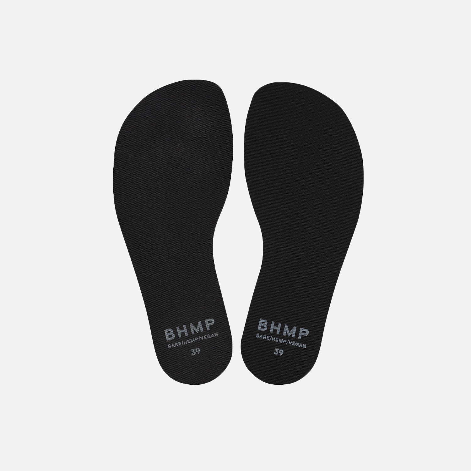 BHMP Barefoot Insoles Black Shoe size: 36w