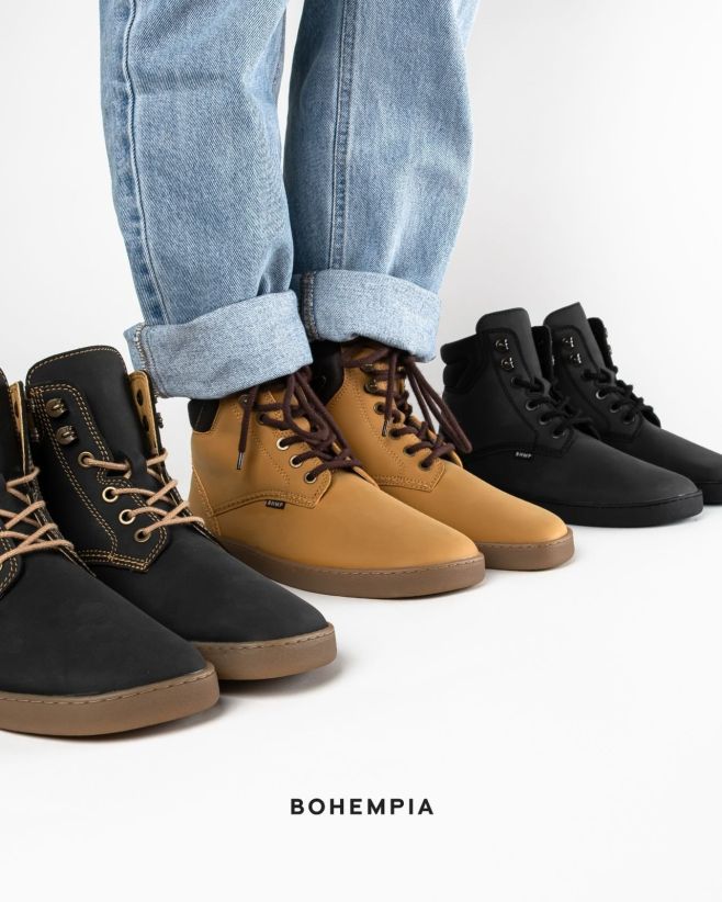 YURA - our Shoe of the Month. 👟✨ Enjoy 30% off until this Sunday! 👣 #BHMPSOTM #Bohempia #YURA #BarefootShoes #BarefootBoots