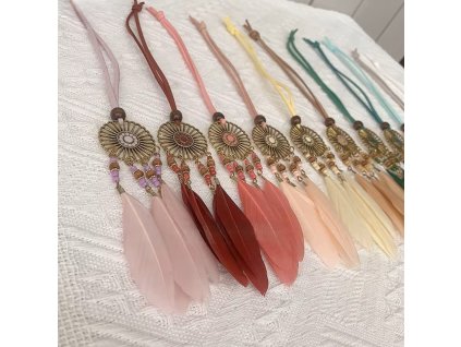 Přívěsek lapač snů 25cm