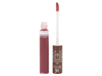earth collection vyzivujici tonovaci olej na rty 02 rose nude boho green make up