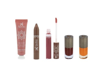 earth collection komplet boho green make up
