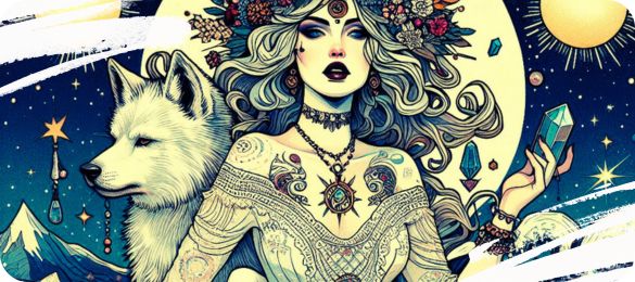 ZNAMENÍ KOZOROHA A JEHO TOTEMOVÉ ZVÍŘE - VLK