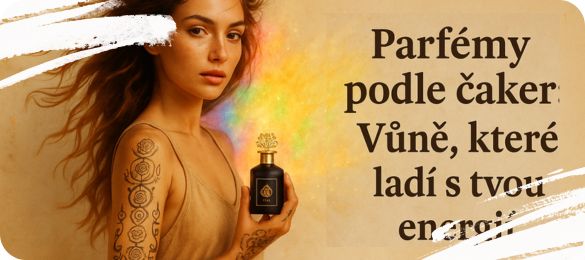 Parfémy podle čaker: Vůně, které ladí s tvou energií