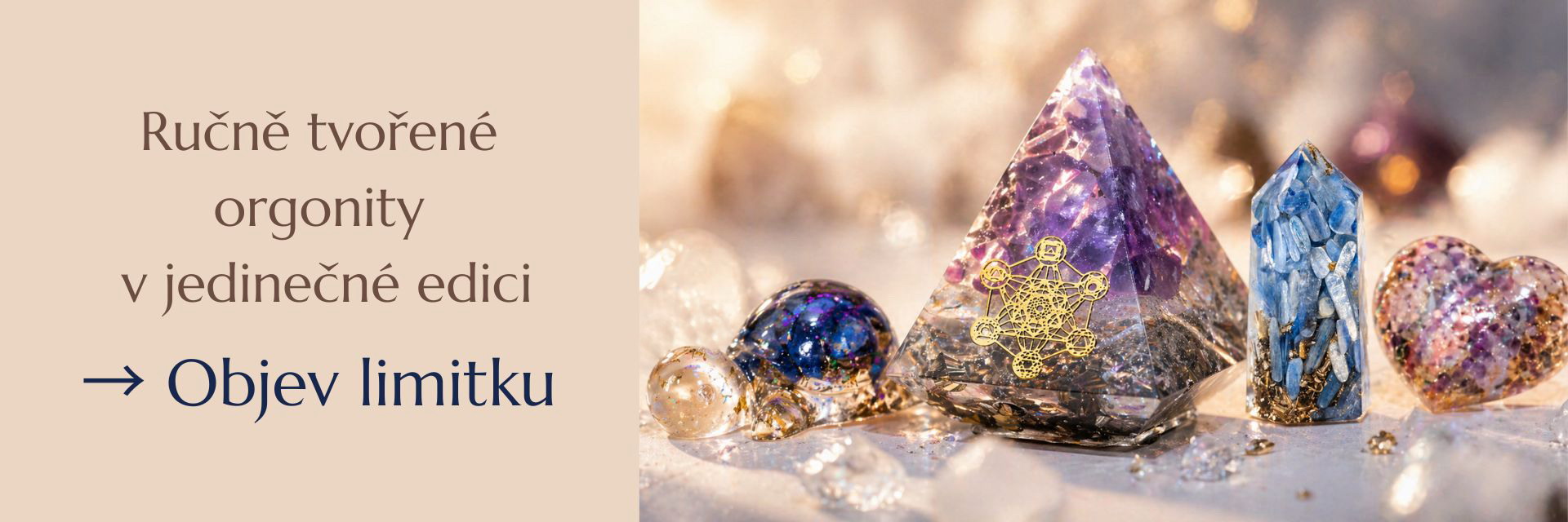 Ručně vyráběné orgonitové pyramidy, amulety, kyvadla a náhrdelníky | BohoMánie