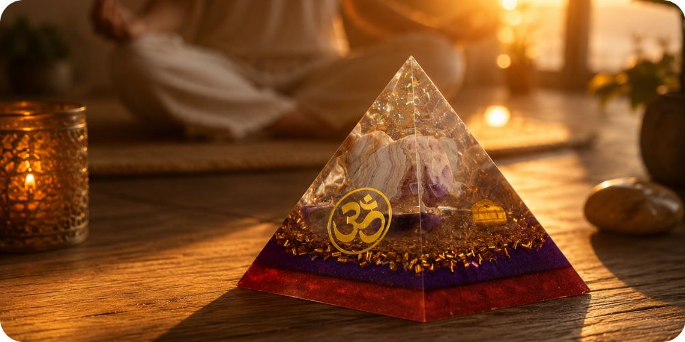 orgonit pyramida srdce