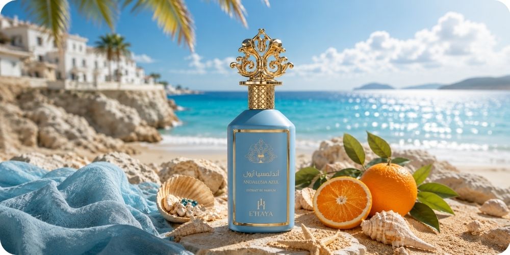 Unisex parfém Andalusia Azul citrus a máta