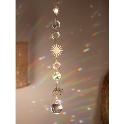 Bohomanie zlata tkadlena feng shui lapac slunce1