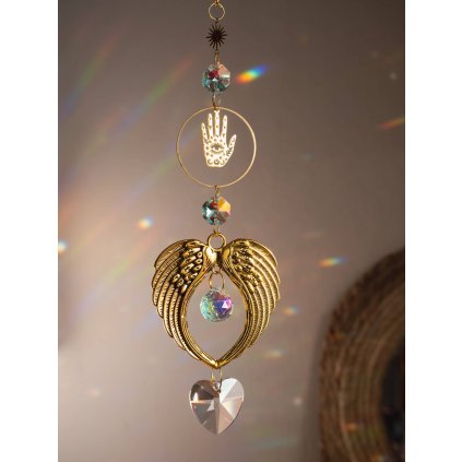 BohoManie andel strazny ochrana feng shui lapac slunce1