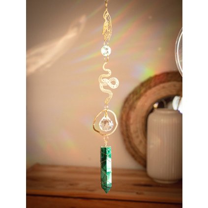 BohoManie hadi moudrost lapac slunce s malachitem1