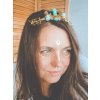 BohoManie amazonka noci krystalova tiara korunka amazonit6