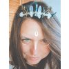 BohoManie alchymie noci krystalova tiara korunka turmaliny a kristal8
