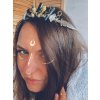 BohoManie strazkyne prirodnich sil krystalova tiara korunka serpentyn a kristal7