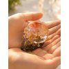 lebka orgonit amulet s achatem BohoManie 1