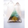BohoManie orgonit pyramida s aventurinem pevny zaklad1