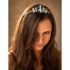 krystalova tiara hlas more kristal larimar akvamarin BohoManie 6