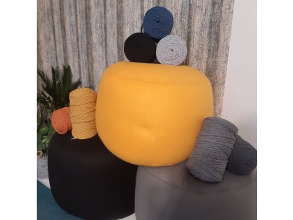 Sada k výrobě sedacího pufu barevné varianty