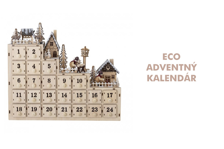 ECO adventný kalendár - Spojme vianočnú tradíciu so šetrnosťou k prírode