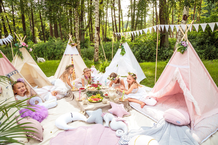 Urobte vašim deťom radosť s teepee stanom