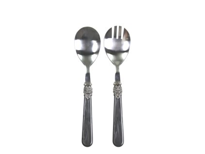 kovova salatova sada tmava linas salad servers (1)