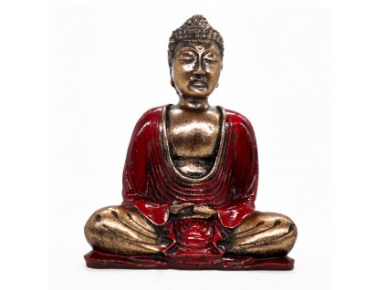 buddha stredny cerveny