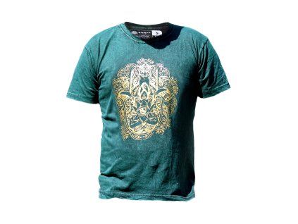 Tričko Hamsa Nepál - Zelené