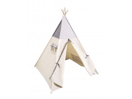 detsky teepee stan grey