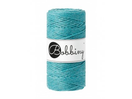 macrame spagat bobbiny teal 100m 3mm