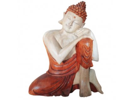 socha buddhu rucne vyrezavana premyslajuci budha 25cm (1)