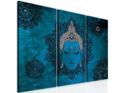 obraz modry buddha (2)